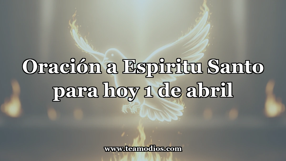 Oración al Espíritu Santo, Luz y Consuelo del Paráclito