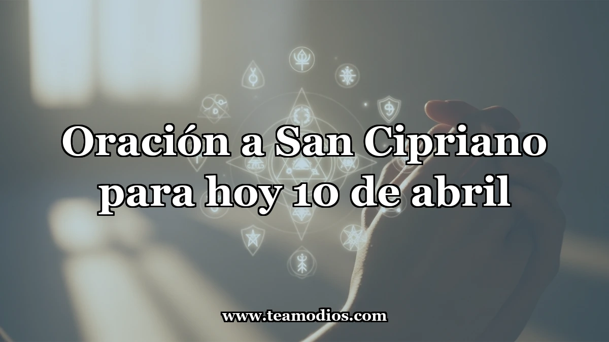 Salmo de Protección a San Cipriano