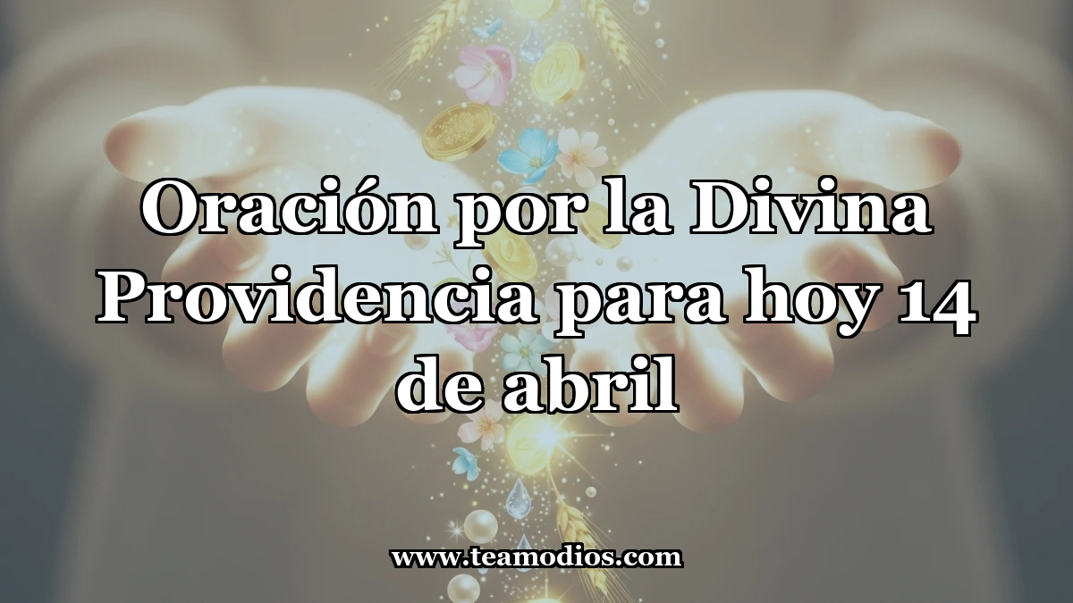 Súplica a la Divina Providencia