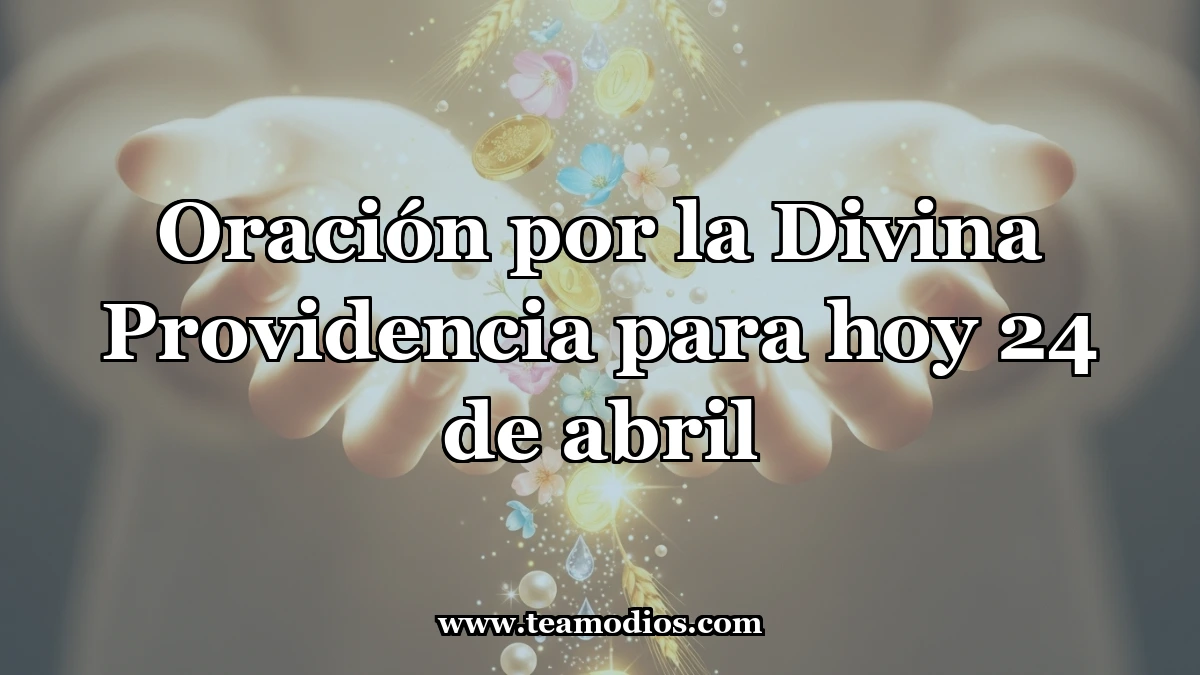 Clamor a la Divina Providencia