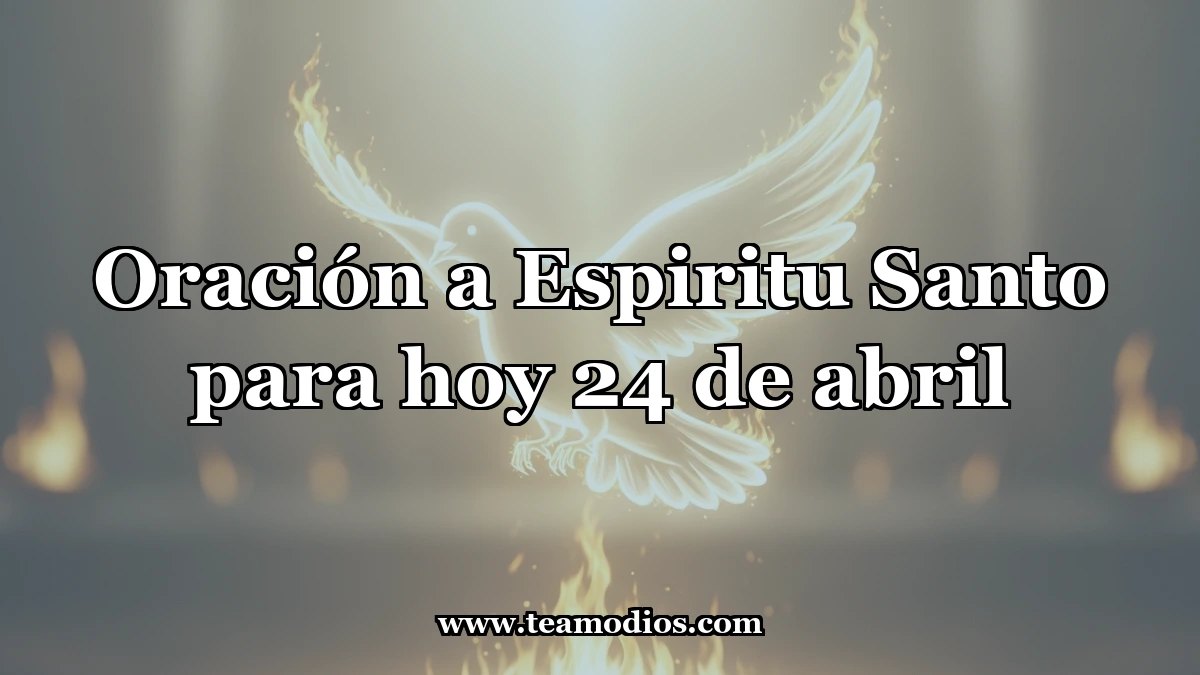 Súplica al Espíritu Bendito